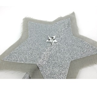 toverstafjes glitter star magic zilver/silvergrey - Numero 74